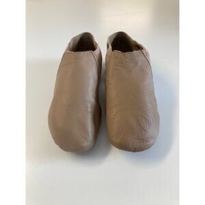So Danca Girls Jazz Shoes Beige Size 5.5